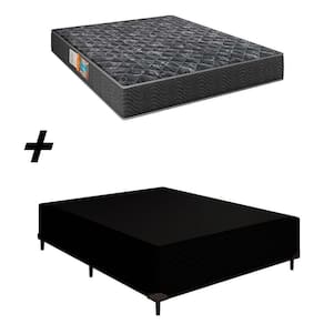 Cama Box Casal + Colchão Portobel Verona D28 57x138x188
