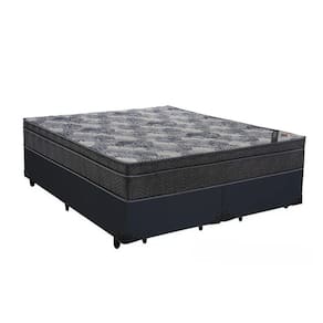 Cama Box Bipartido Casal + Colchão Ortocom Iso Molas Superpocket Ortopillow 65x138x188