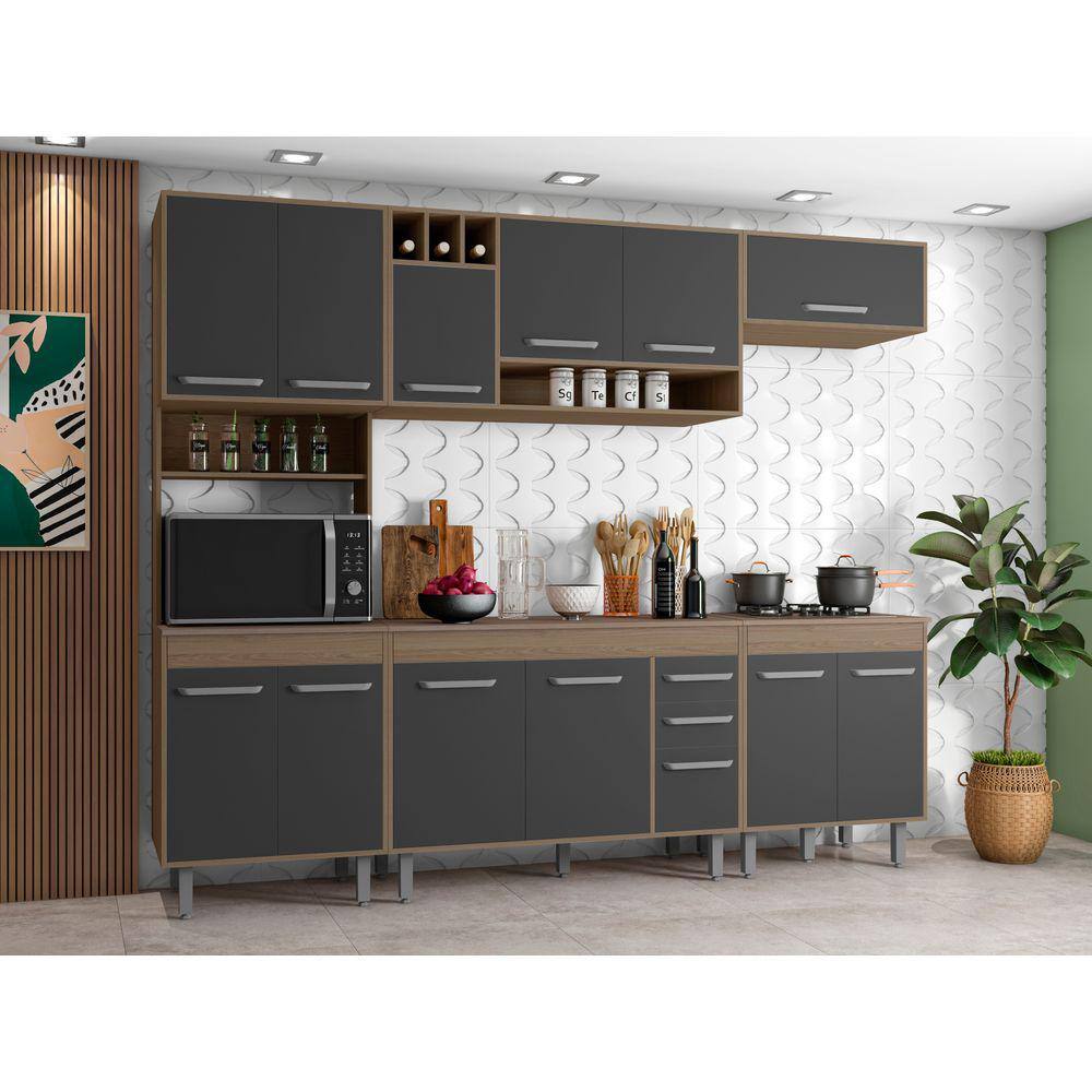 Jogo cozinha modular  Black Friday Casas Bahia