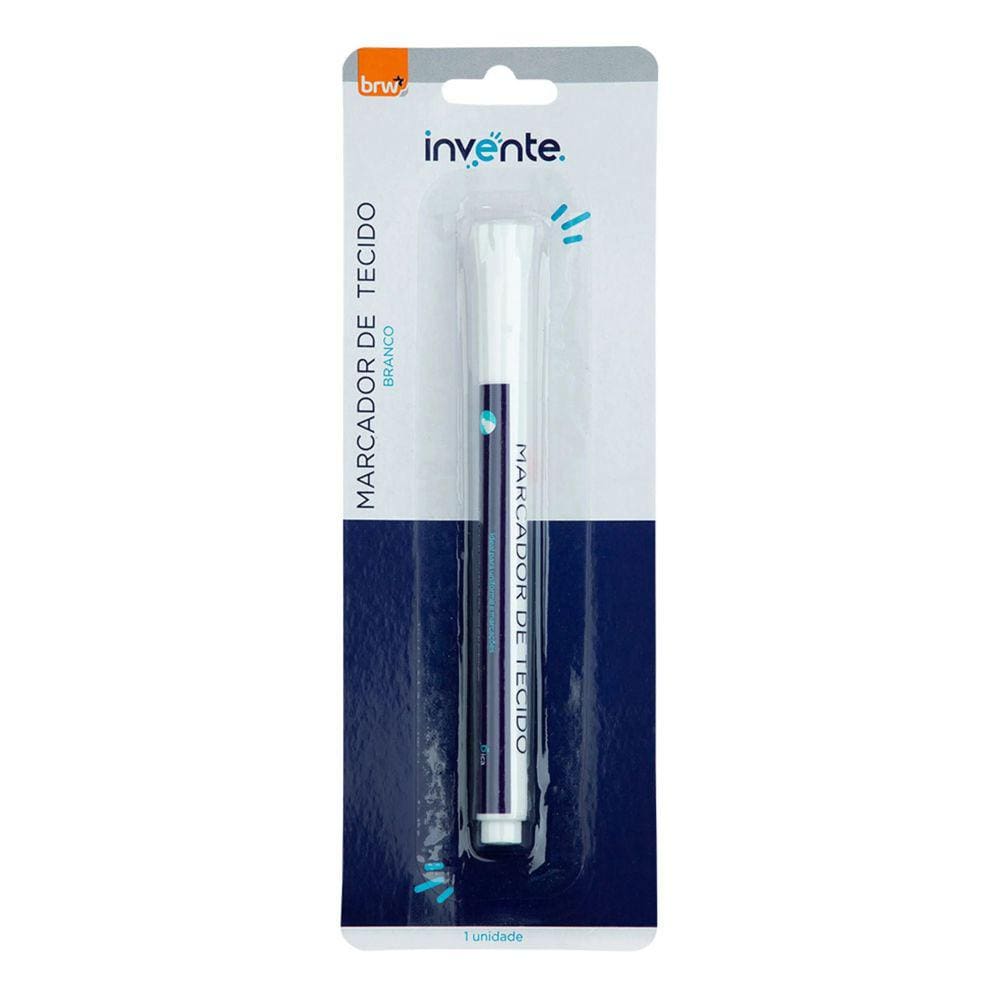 Caneta Marcador de Tecido Branca BRW