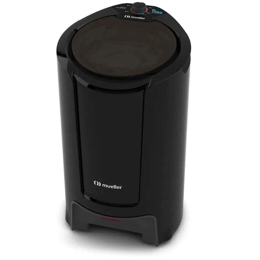 Centrífuga De Roupas Mueller Fit 15Kg De Roupa Molhada Preta - 110V