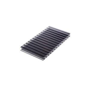 Chapa de Policarbonato Alveolar Fume 10mm - 2,10m x 6,00m