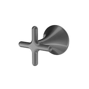Acabamento Para Registro Docol Liss 921270 Docolbase 1/2", 3/4" E 1" Grafite Escovado