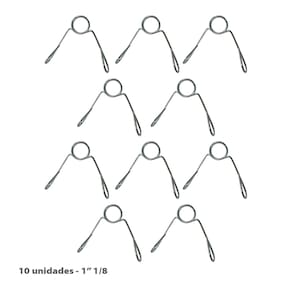 Presilha para Barras 1 1/8" - Tamanho 28,5mm Rei do Fitness