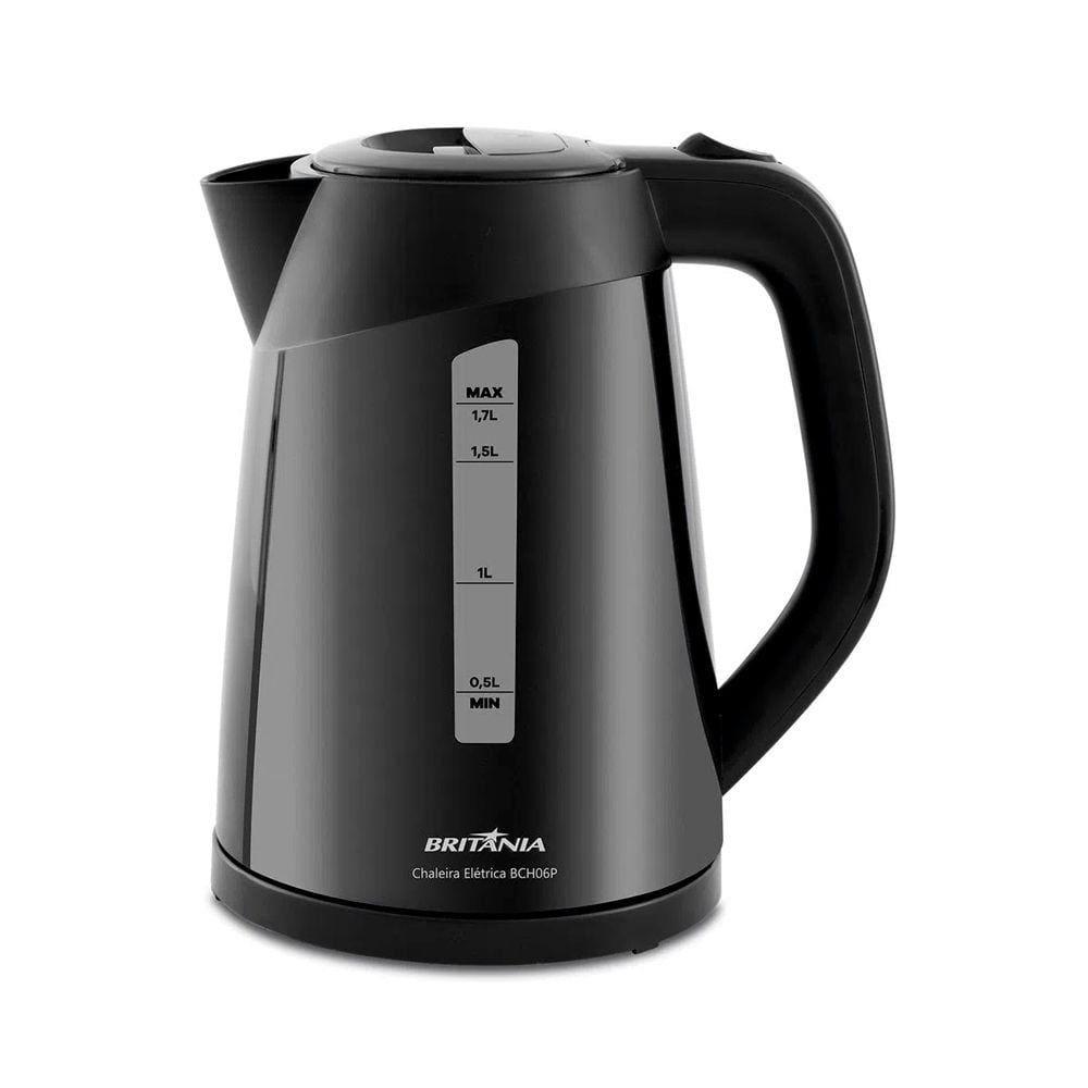 Chaleira Elétrica Britânia Bch06P 1,7 Litros Preta 220V