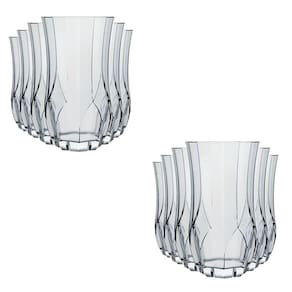 Conjunto Copos Opera Long Drink 360ml 12 Unidades Vidro Nadir