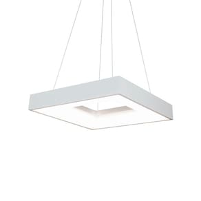 Lustre Pendente Newline New Massu 486 Bivolt Branco 3000K Luz Amarela