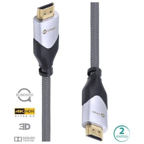 Cabo Hdmi 2.0 4K Ultra Hd 3D Conexao Ethernet Blindado Em Nylon 2 Metros - H20B-2