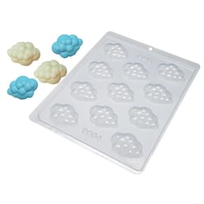 Kit 4 Formas Chocolate Simples Acetato Bwb Nuvem 9654