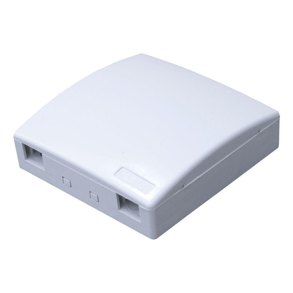 Caixa Terminacao Optica Multitoc Pto 2 Fibras (Roseta) Branca