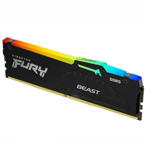 Memoria DDR5 Kingston Fury Beast RGB 16GB 5200Mhz KF552C40BBA-16
