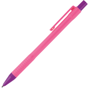 Lapiseira Super Colors 2.0mm com apontador no topo Tris Rosa