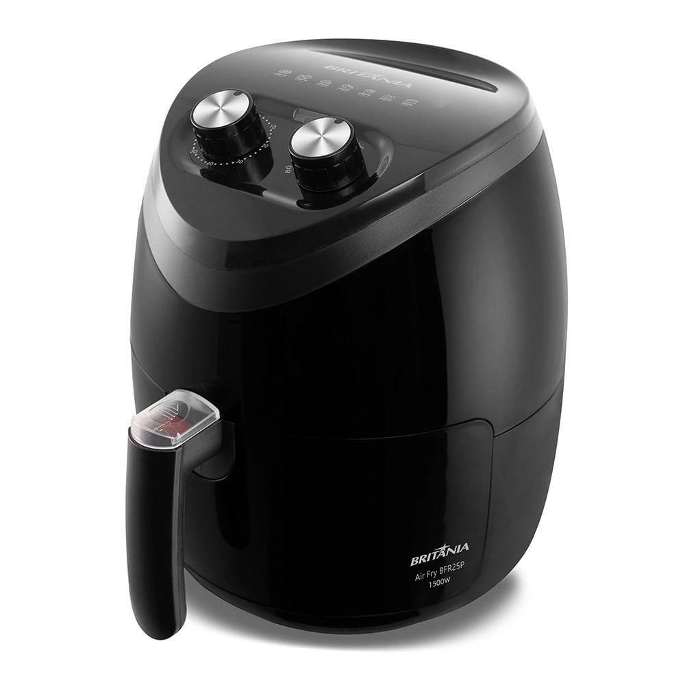 Fritadeira Eletrica Sem Oleo Air Fryer Britania Bfr25p 4 L Preta ...