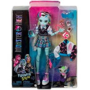 Boneca Monster High - Frankie Stein - Skulltimates Flashes de