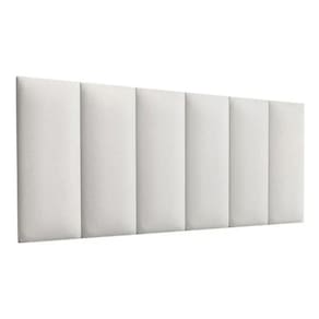 Cabeceira Modular EBox King 60x200 Em Corino Branco