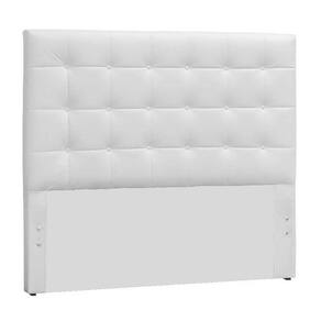 Cabeceira EBox Clean Queen 1,60m Em Material Sintético Branco