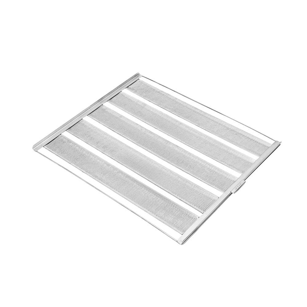 Kit com 10 Esteiras para Pâo Francês 5 Talas Perfuradas 9CM 58 X 70 Imeca 0511