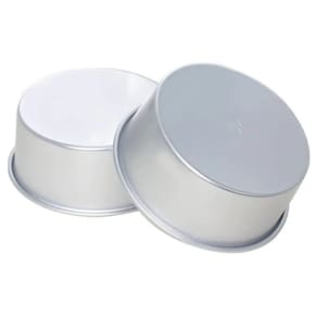 Forma BAIXA Redonda 20x5cm - Kit com 2 unidades