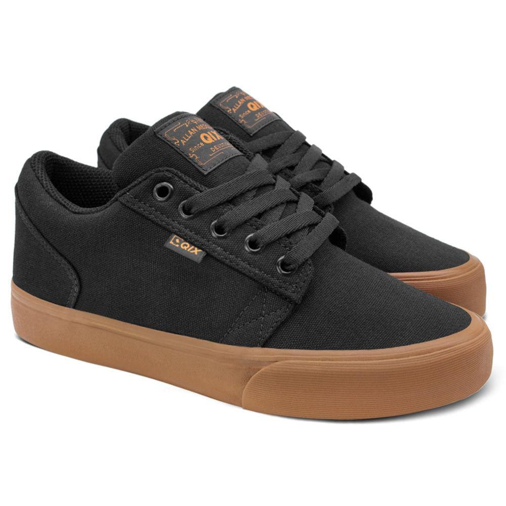 Tênis Qix Allan Mesquita MG Preto Gum