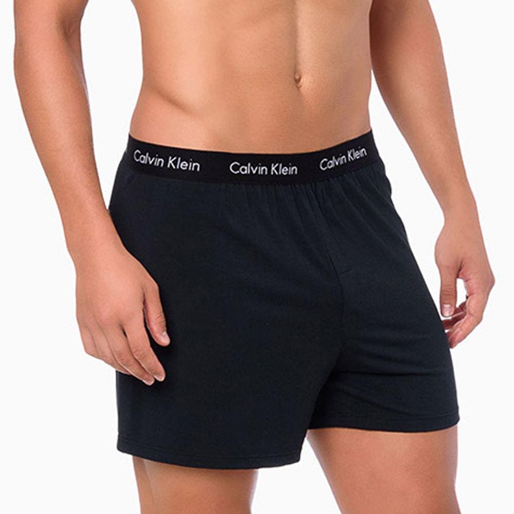Cueca Samba-Canção de Modal Calvin Klein Preta MAS1826