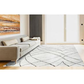 Tapete Turco Sala Istambul 06 250 x 350 Bege e Cinza