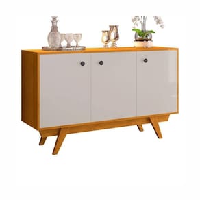 Buffet Harmonia 3 Portas Jcm Movelaria Cinamomo Off White