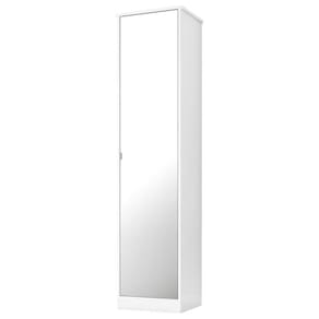 Armário Multiuso 1 Porta 4 Prateleiras Reflex Ii D02 Branco - Mpozenato