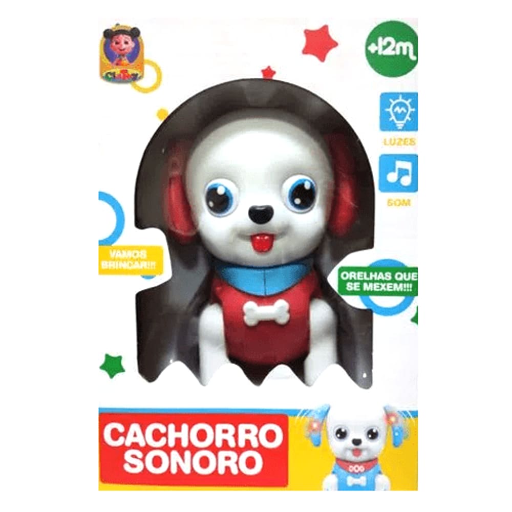 Robo - Cachorro Sonoro Vermelho TERRACO