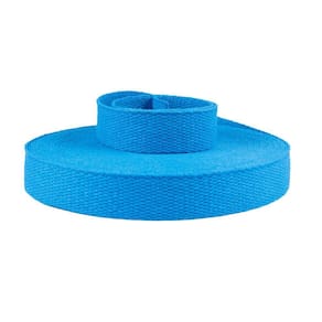 Alça de Algodão Reforçada 3 cm Azul Celeste - MW 430 - 20 Metros