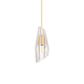 Lustre Pendente Nordecor Kary 2588 Ouro Fosco E14 Bivolt