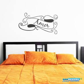 Adesivo Decorativo De Parede Palavra Amor