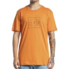 Camiseta DC Shoes DC Star Outline WT23 Masculina Laranja