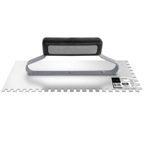 Desempenadeira Aço Galo 1612/03 Dentada 7mm Azulejista 12x29cm
