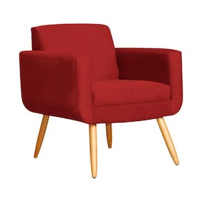 Poltrona Decorativa Cristal Suede Cores - S.A Móveis