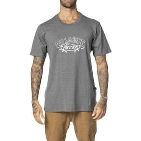 Camiseta Billabong Chest Pack II WT23 Masculina Cinza Mescla