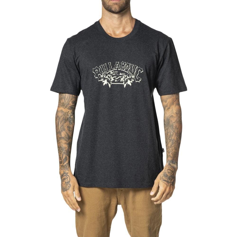 Camiseta Billabong Chest Pack II WT23 Masculina Preto Mescla