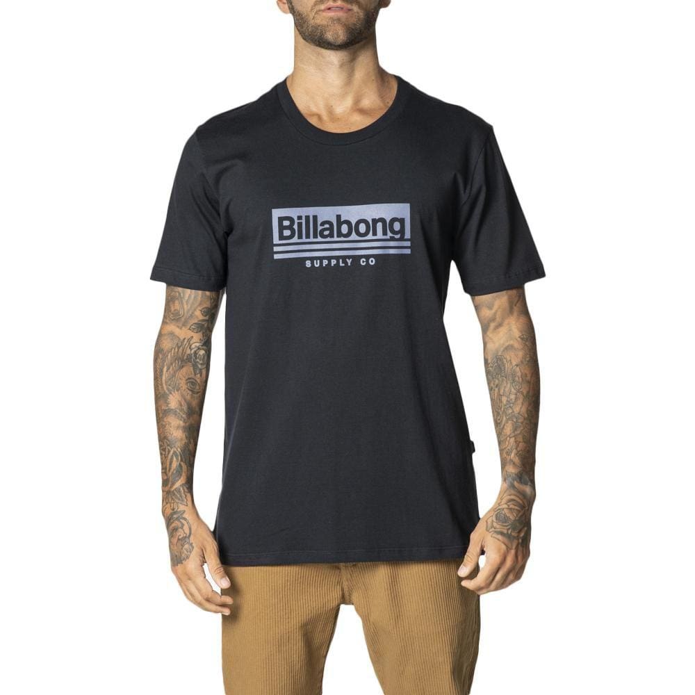 Camiseta Billabong Walled WT23 Masculina Preto