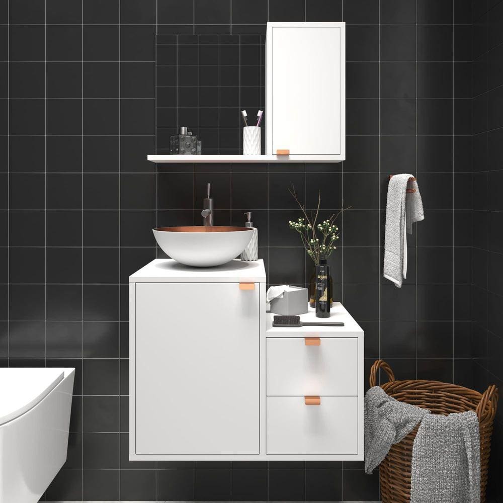 Banheiro Completo Nuestra Branco Com Cobre