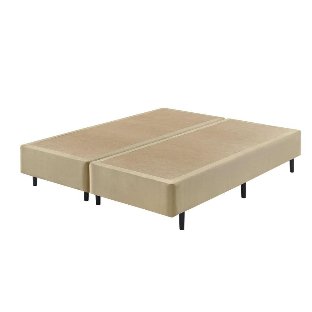 Sommier King Veludine 193x203x40 - Bege