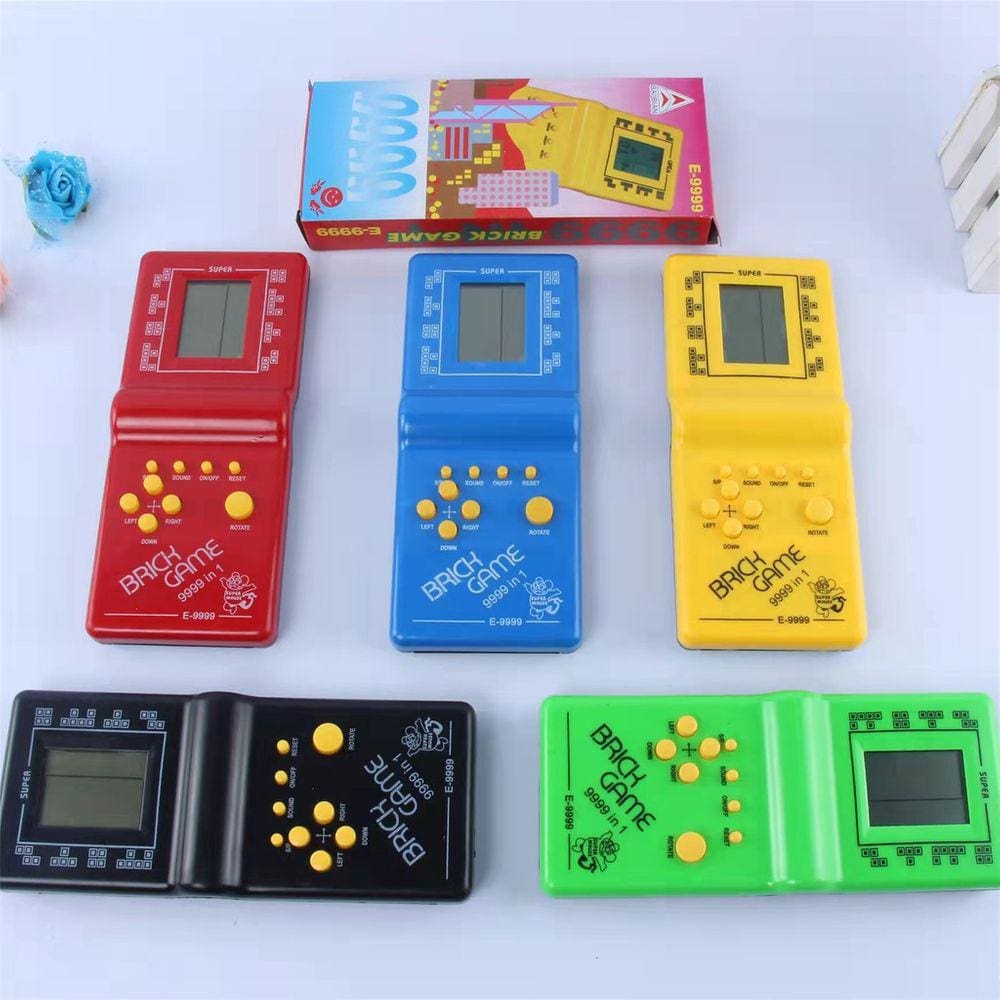 Console Mini Game Antigo Retro 9999 Jogos - Verde