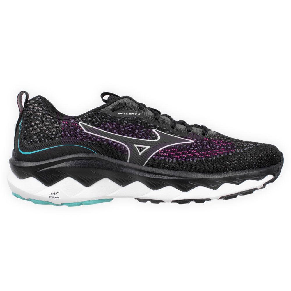 Tênis Mizuno Wave Way 3 Feminino Preto