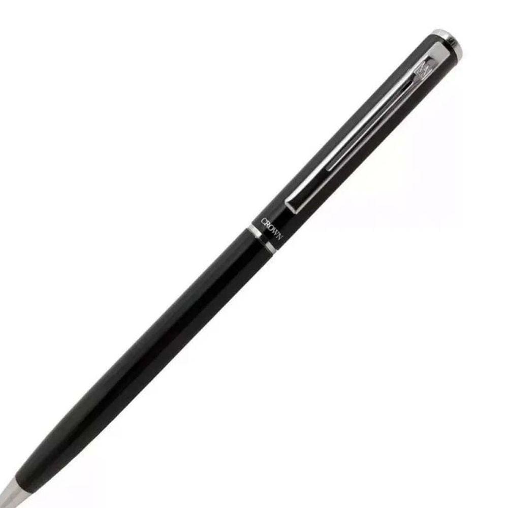Caneta Esferografica Crown Luxo Hawai Preto