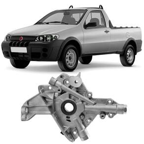 Bomba Óleo Fiat Strada 1.8 8v 2005 a 2010 Schadek 10254