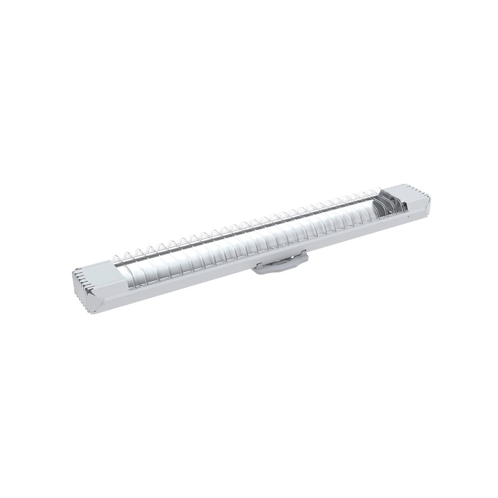 Luminária Sobrepor Taschibra Lumifácil 60cm Com 1 Tubuled Luz 6500K Branco Bivolt