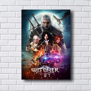Quadro para Decoração The Witcher