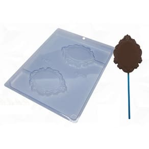 Forma Acetato Bwb Simples 9823 - Pirulito Camafeu 50g