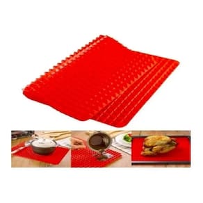 Tapete Culinário Para Forno Em Silicone (alimento Não Gruda)