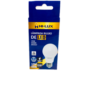 Kit C/19 Lampada Bulbo De Led 15W 6500K E27 Branco Frio