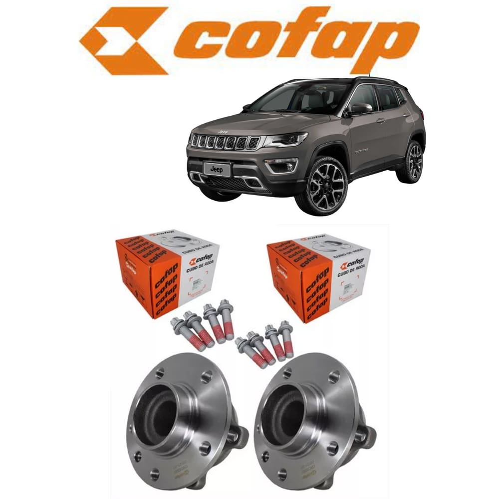 Par Cubo de Roda Traseiro Cofap Jeep Renegade 4x2 2020 2012