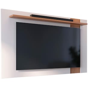 Painel Extensivel Tv 70 Polegadas Leme Off White Matte Freijo Clb Off White Matte Freijo